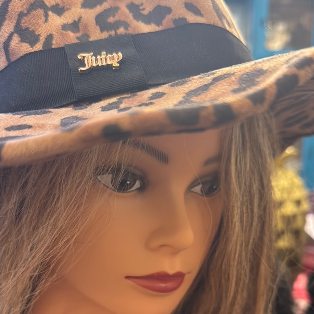 Juicy Couture Leopard Print Hat